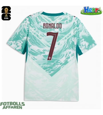 Portugal Cristiano Ronaldo #7 Bortatröja VM 2026 Kortärmad